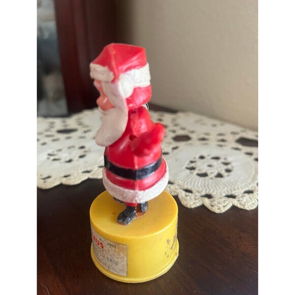 Vintage Toy Push Button Santa Claus - Picture 3 of 8